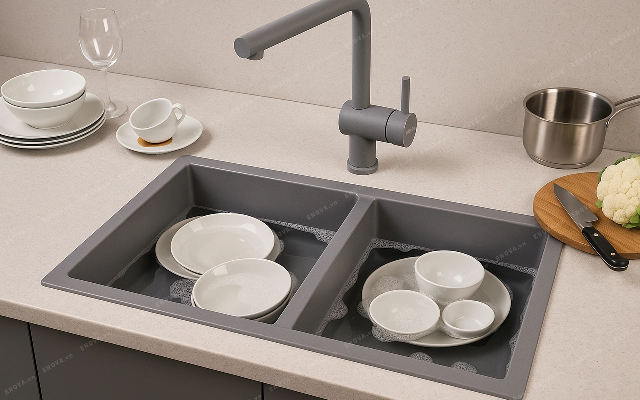 Chậu rửa chén bát Hafele HS22-GEN2S90 577.25.510