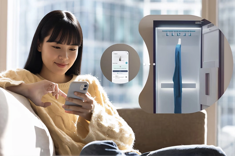 Tủ chăm sóc quần áo thông minh LG Styler SC5GMR80H
