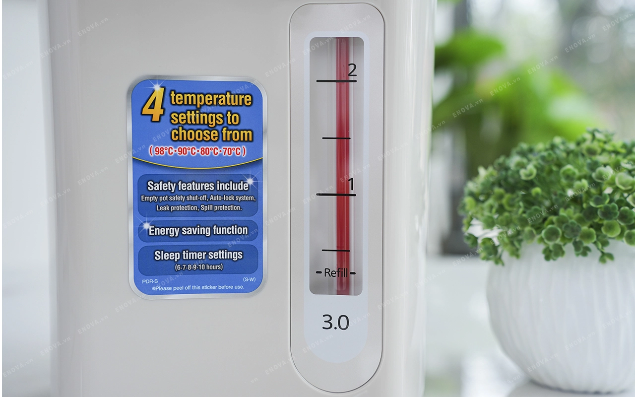 Bình thủy điện Tiger PDR-S30W 3.0L