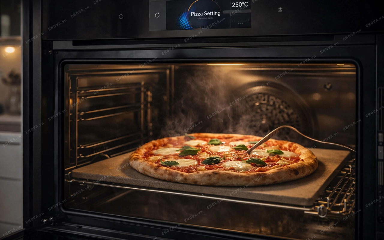 Lò nướng kết hợp hấp Bosch HRG7784B1