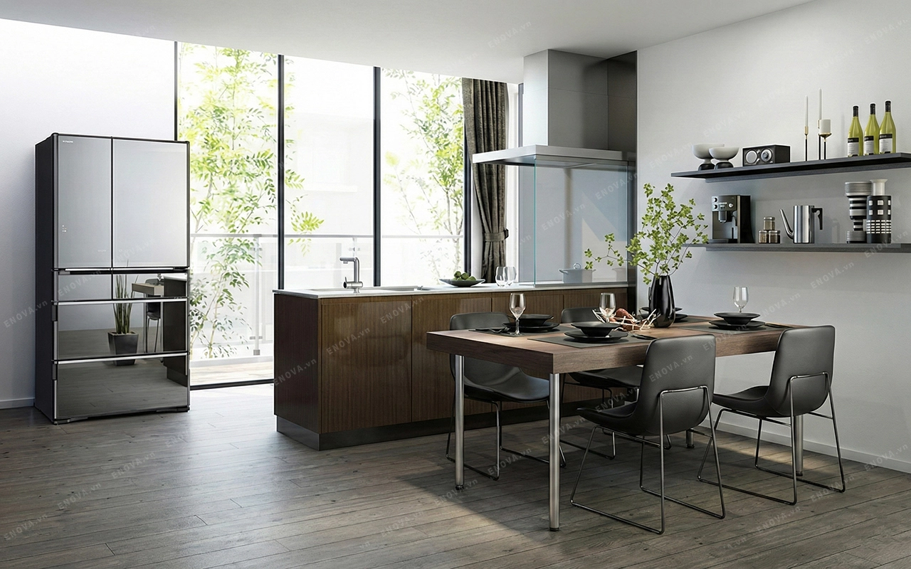 Tủ lạnh Nhật Hitachi R-ZX740KV 735L