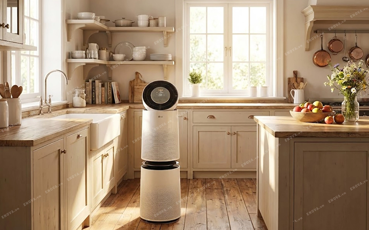 Máy lọc không khí 2 tầng LG PuriCare AS10GDWH0