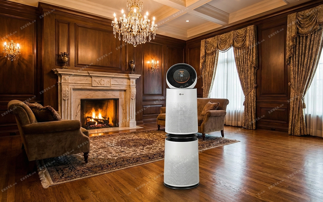 Máy lọc không khí 2 tầng LG PuriCare AS10GDWH0