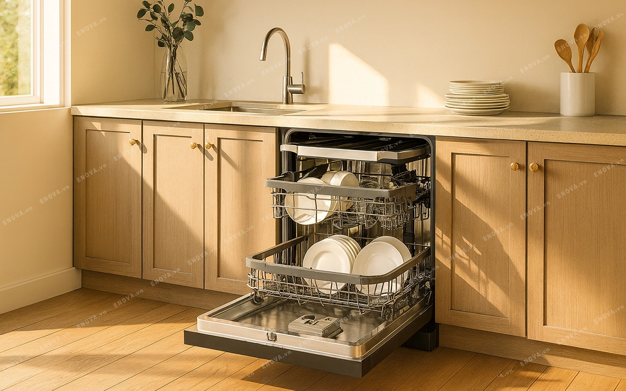 Máy rửa bát 14 bộ độc lập LG LDT14BLA4