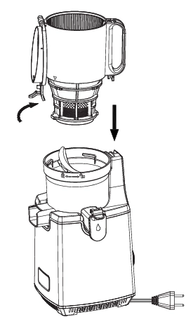 Máy ép chậm Hafele HS-J130SG 16