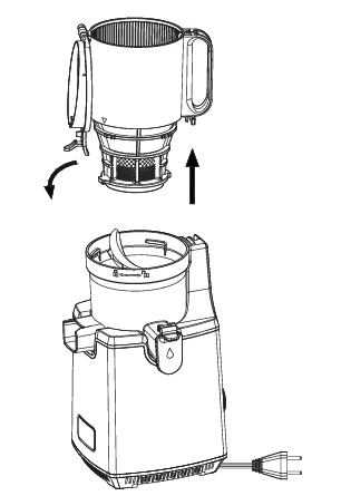 Máy ép chậm Hafele HS-J130SG 21