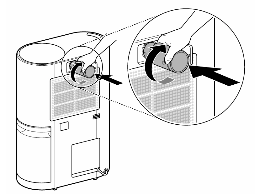 Máy hút ẩm LG DD23GMWE1 19