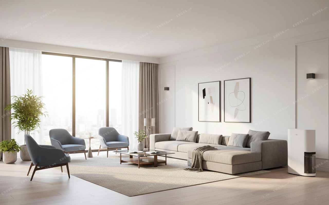 Máy hút ẩm LG DD23GMWE1 4