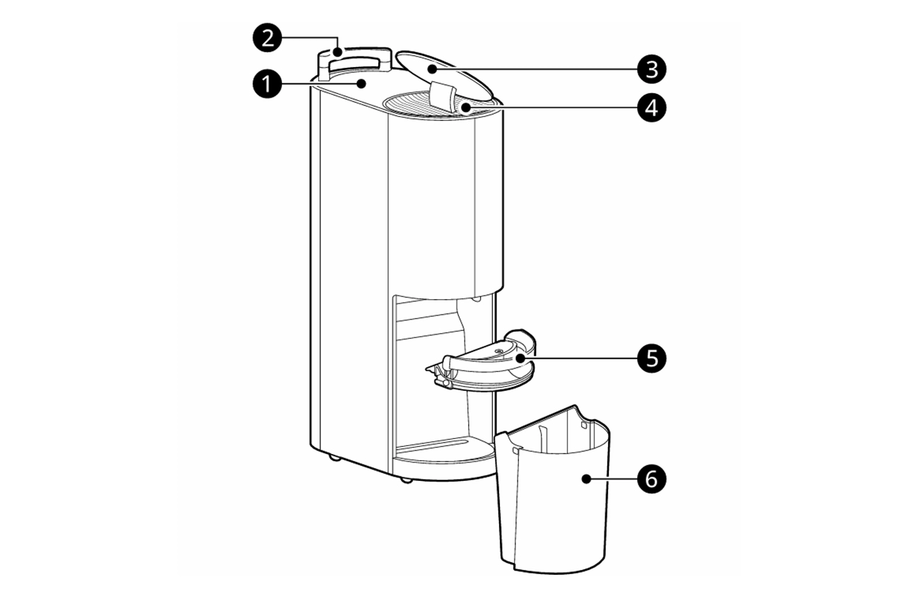 Máy hút ẩm LG DD23GMWE1 7