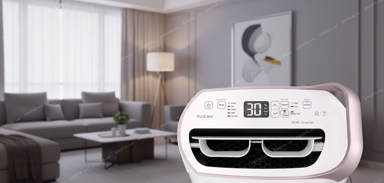 Máy hút ẩm LG MD19GQGE0 4