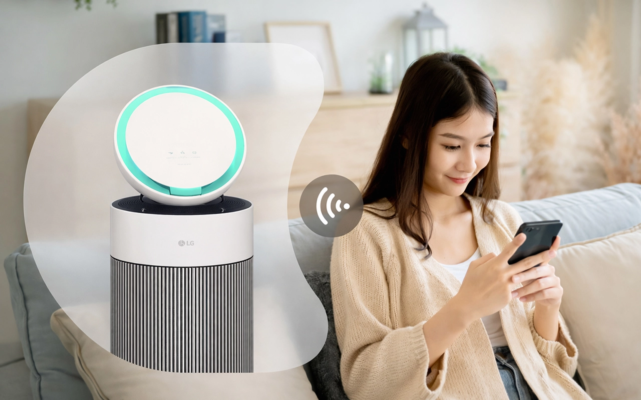 Máy lọc không khí LG AS55GGSY0 11