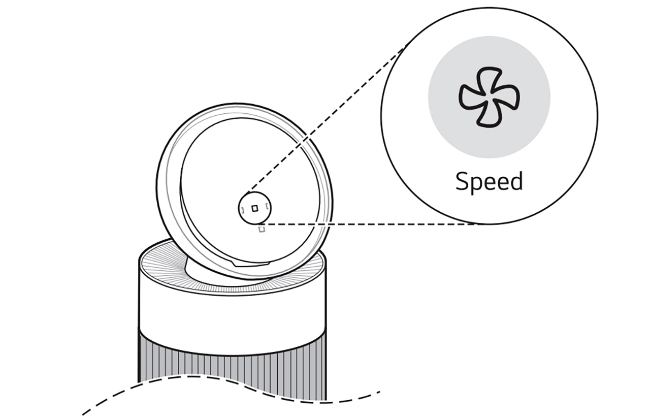 Máy lọc không khí LG AS55GGSY0 24