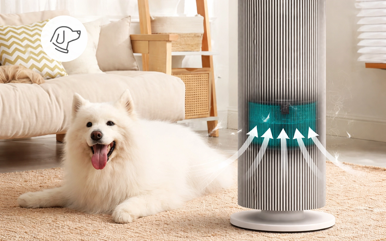 Máy lọc không khí LG AS55GGSY0 8