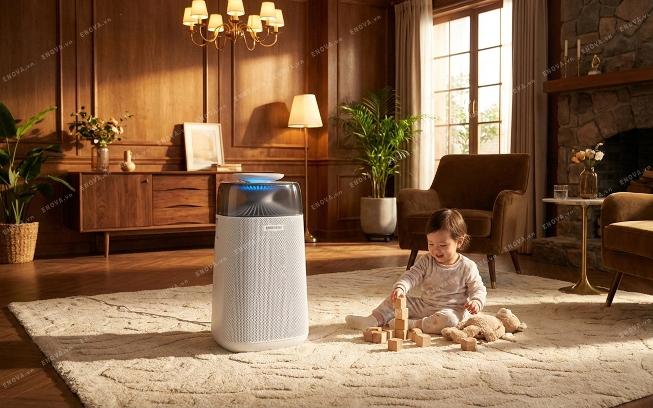 Máy lọc không khí Samsung AX40R3030WM-SV 10