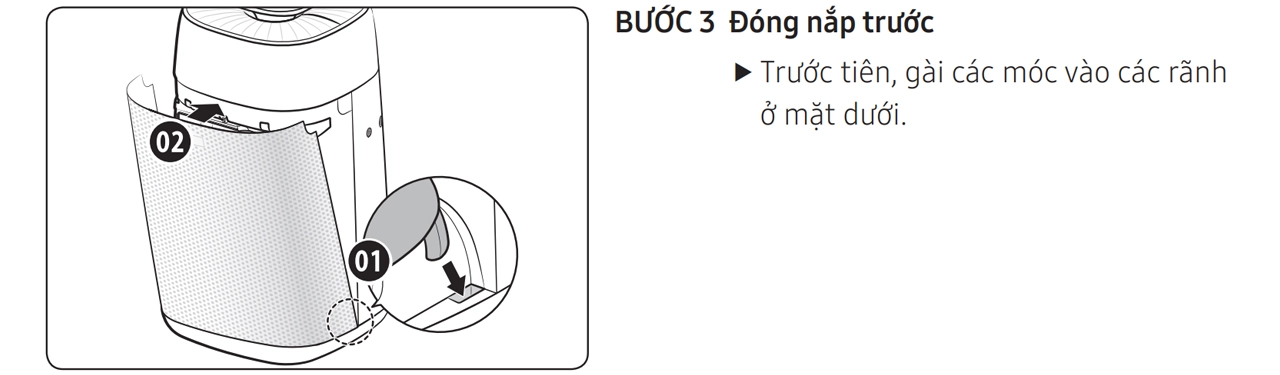Máy lọc không khí Samsung AX40R3030WM-SV 32