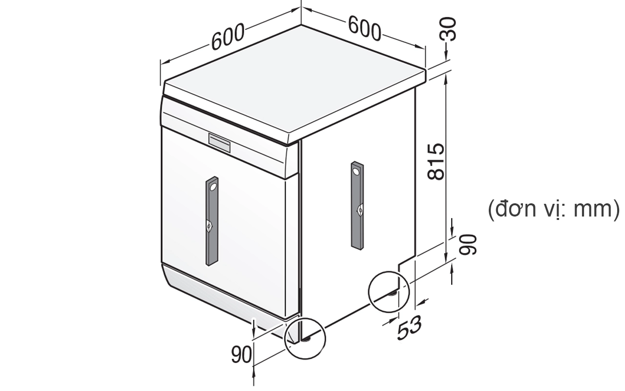 Máy rửa bát Bosch SMS4HCI48E 10