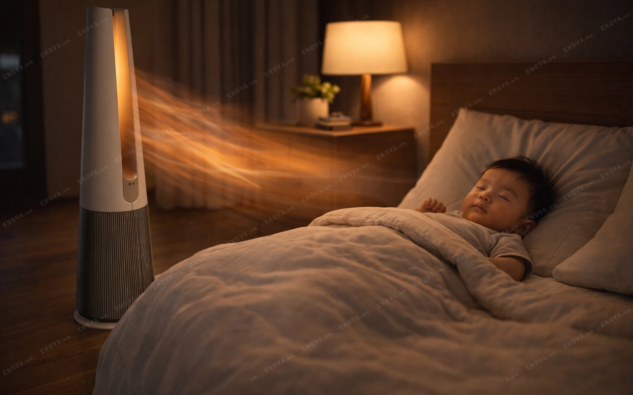 Quạt sưởi lọc không khí LG FS15GPCJ0 8