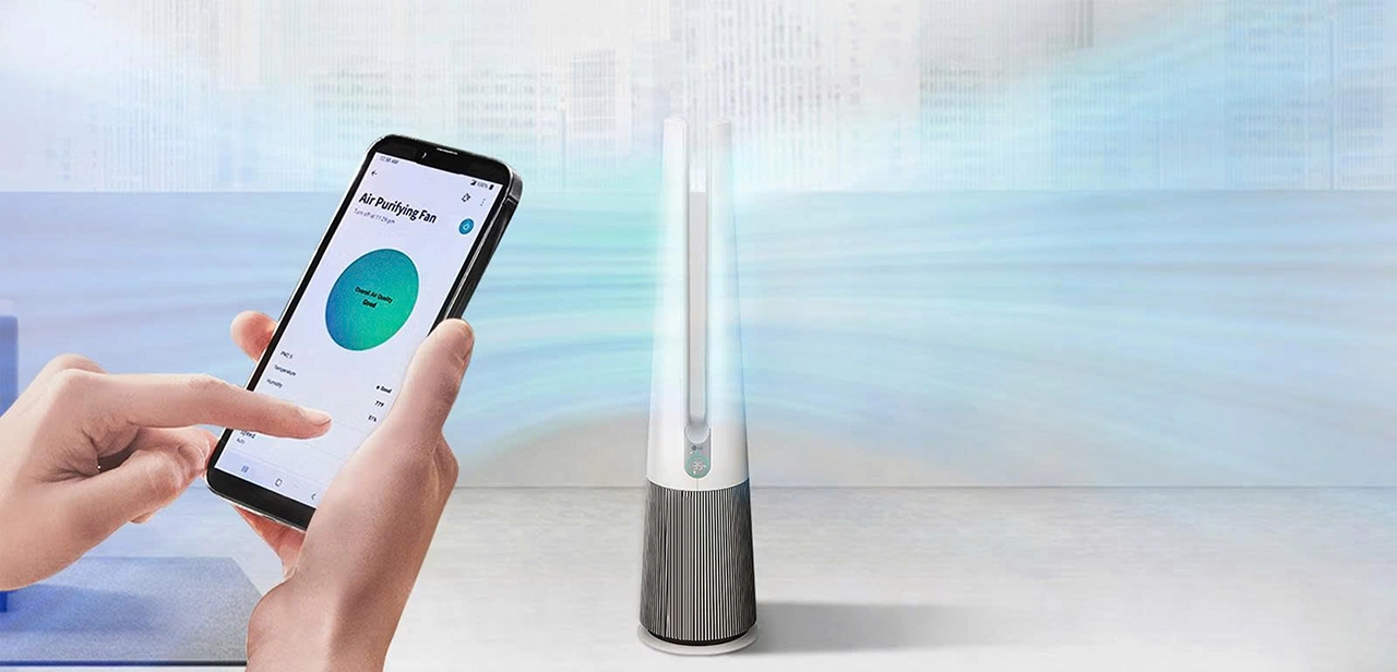 Quạt sưởi lọc không khí LG FS15GPCJ0