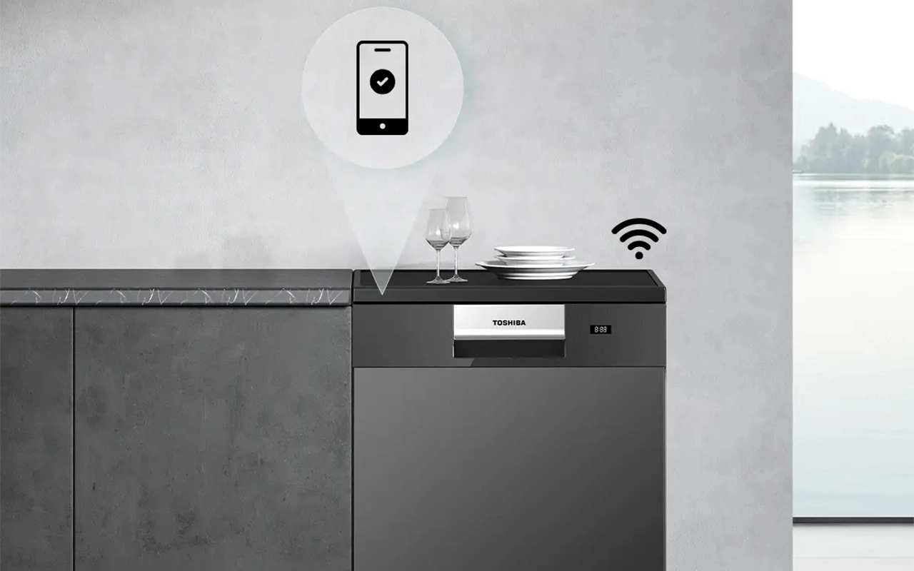 Máy rửa bát Toshiba DW-15F7(G)-VN