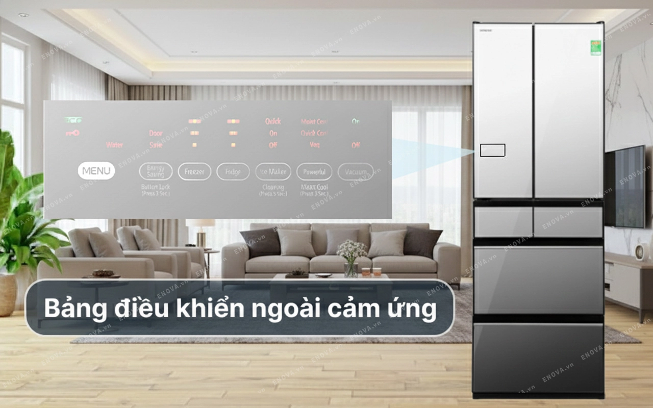 Tủ lạnh cao cấp Nhật Bản Hitachi R-HW540RV 2