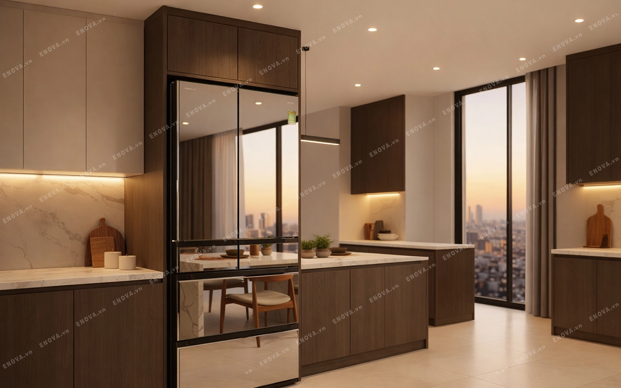 Tủ lạnh cao cấp Nhật Bản Hitachi R-HW540RV 8