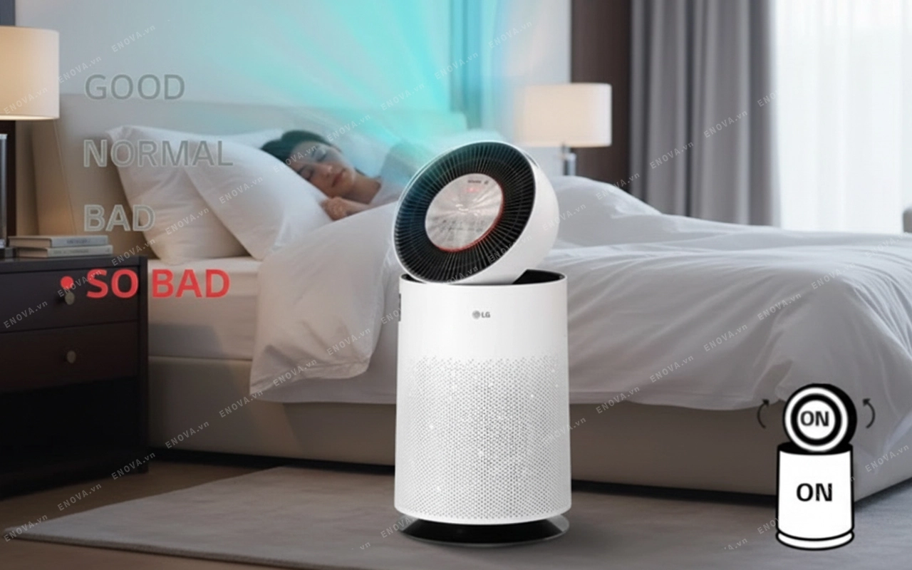 Máy lọc không khí LG AS65GDWH0 10