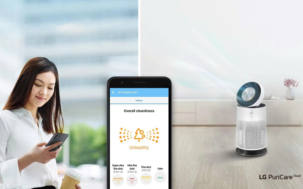 Máy lọc không khí LG AS65GDWH0 11