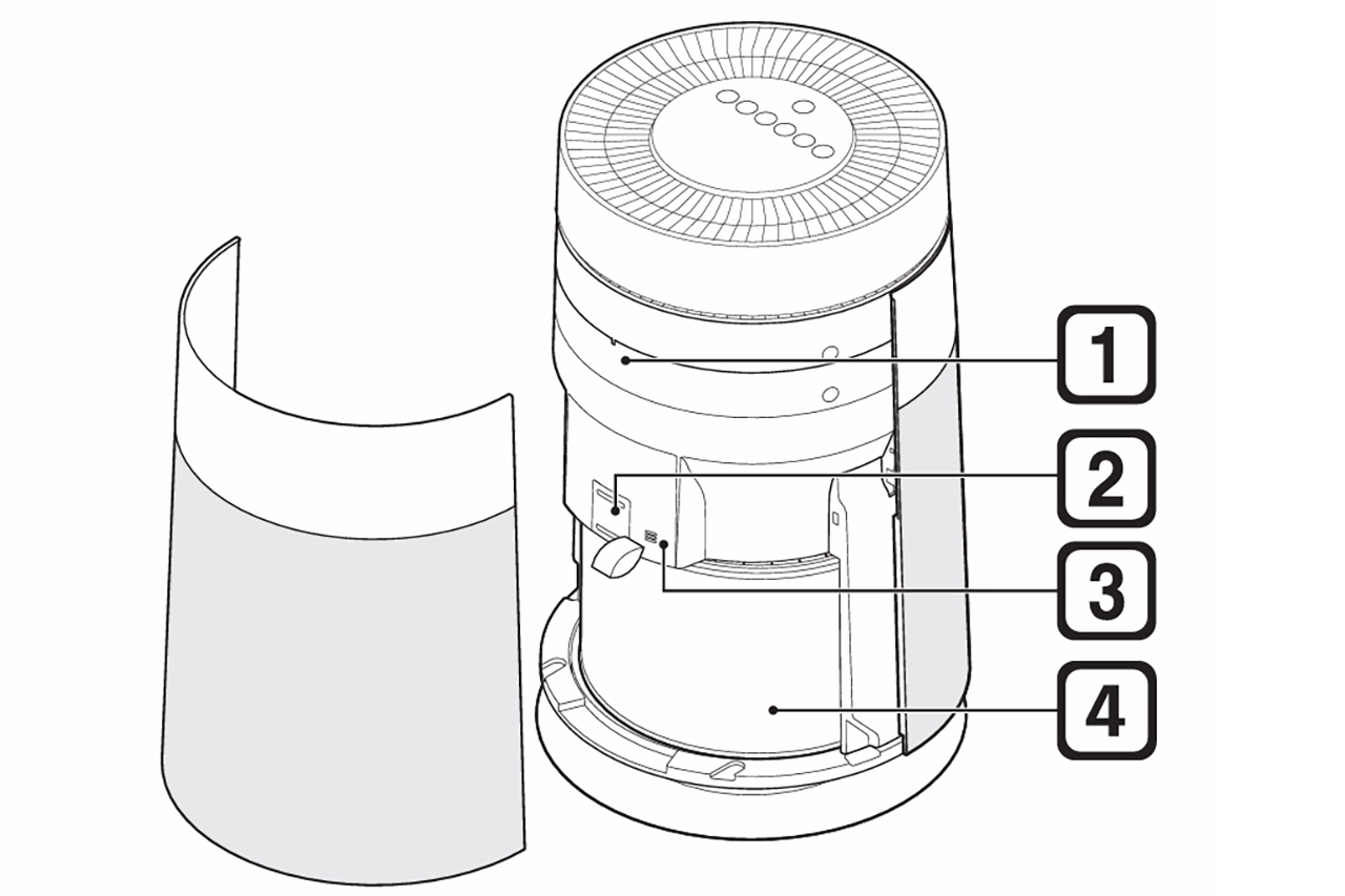 Máy lọc không khí LG AS65GDWH0 14